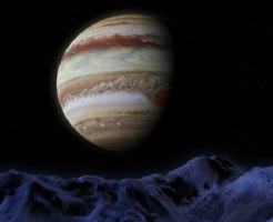 木星 エウロパ 表面